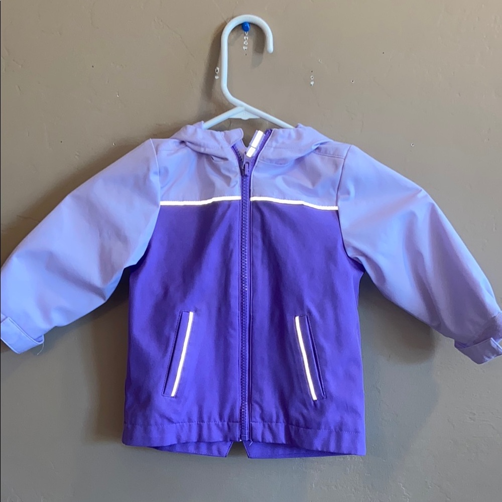 Swiss Tech Baby & Toddler Girls Lightweight Jacket size 12 months Purple